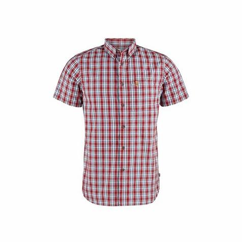 Fjallraven Övik Shirts Red Singapore For Men (SG-81869)